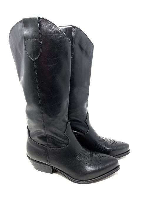 Texanischer Damenstiefel IL LACCIO | 500/50VITELLONERO LISCIO